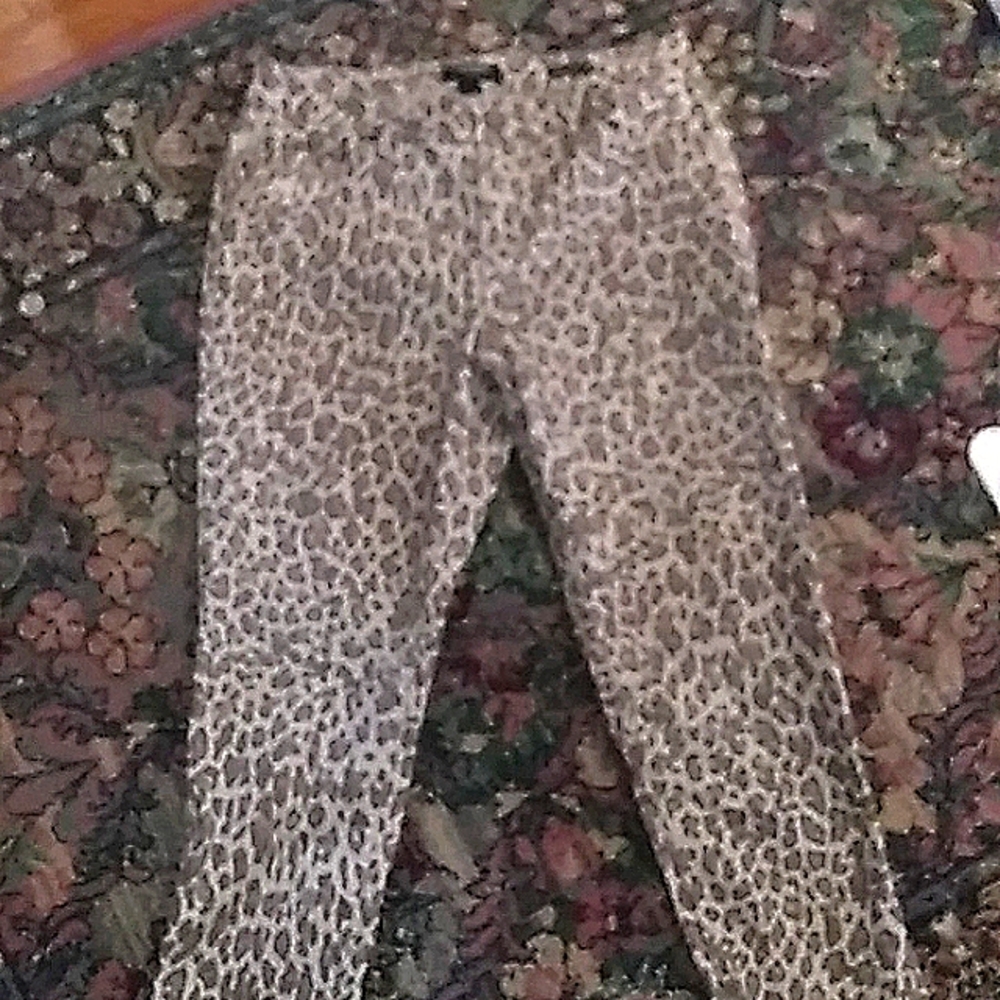 Leopard print pants